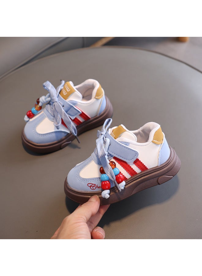 Children's Sneakers  Kidsren's Autum New Products For Small And Medium-sized Kidsren Fashionable Casual Soles Light Sports Baby Toddler Shoes