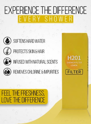 3-Pack Vitamin C Shower Filter / Shower Head Filter – Water Purifier with Aromatherapy Beads, Removes Chlorine & Fluoride, Softens Hard Water for Skin & Hair (Lavender + Pine Forest + Lemon) - view 3