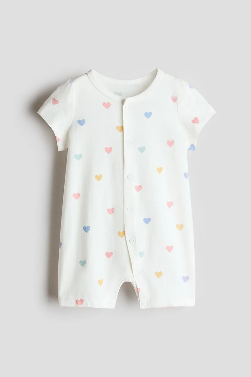 H&M Short cotton sleepsuit