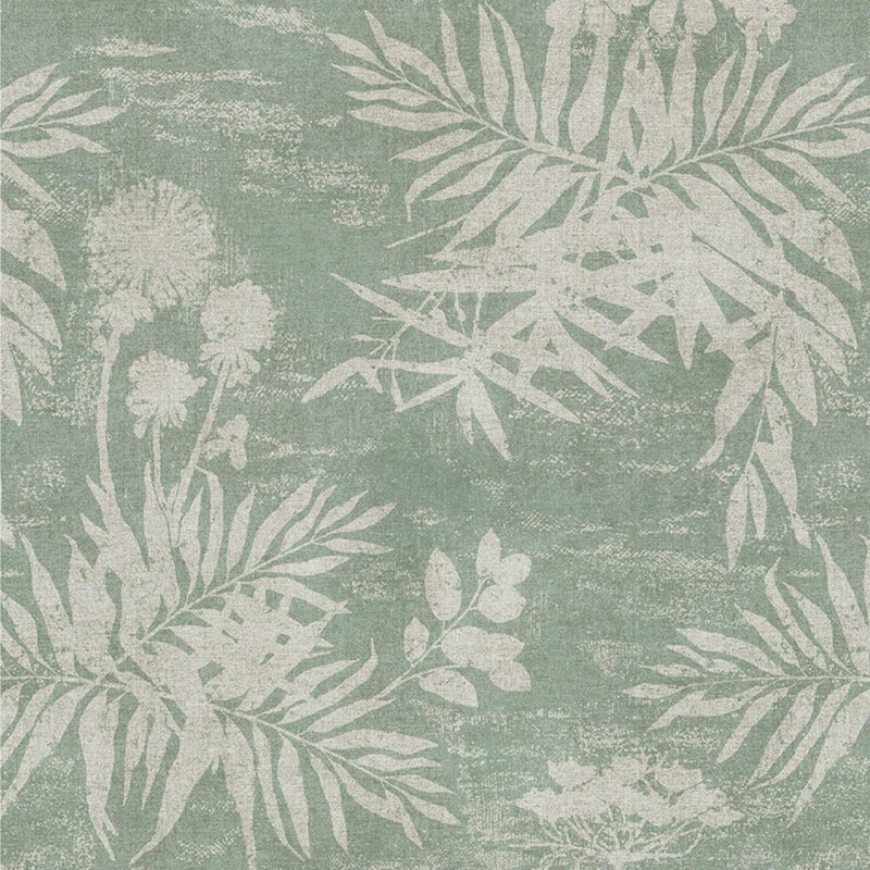 Naphite Floral Peel and Stick Wallpaper Vintage Leaf Botanical Dark Green Contact Paper for Cabinets Drawers Boho Self Adhesive Removable Wallpaper for Bedroom Waterproof Shelf Liner 173inW 787inL