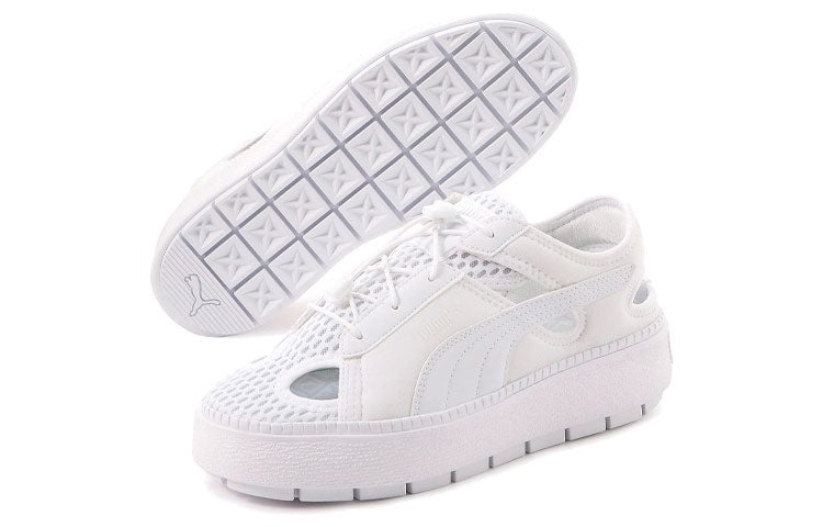 PUMA (WMNS) PUMA Platform Trace Lite Mule 'White' - Image 3