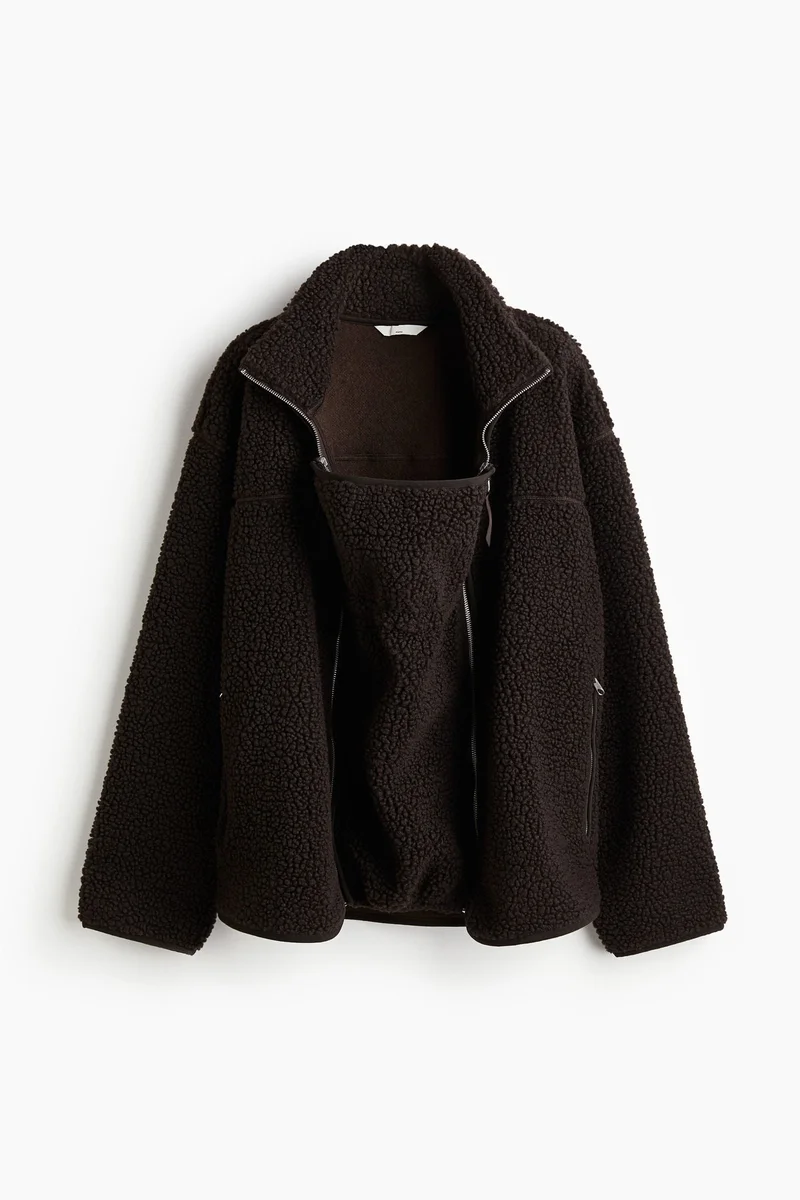 H&M  MAMA Before & After Babywearing teddy jacket for Women | Best Price UAE