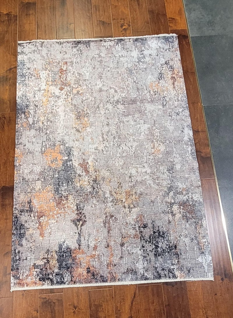 سجادة تركية مصنوعة آليا بلون 120x180 سم لغرفة المعيشة - Image 1