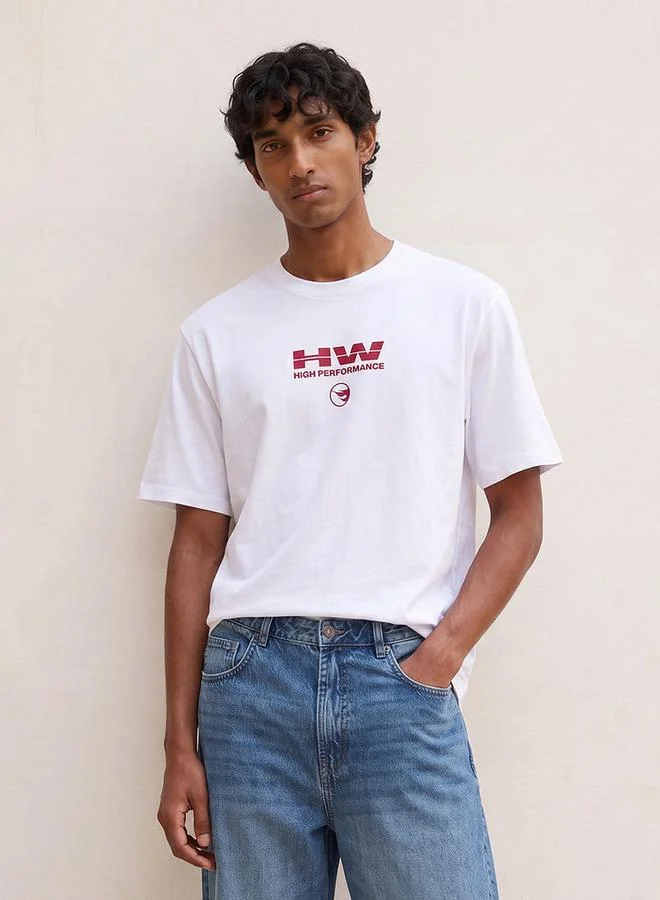 SP Characters Hot Wheels Regular Fit Cotton Crew Neck T-shirt