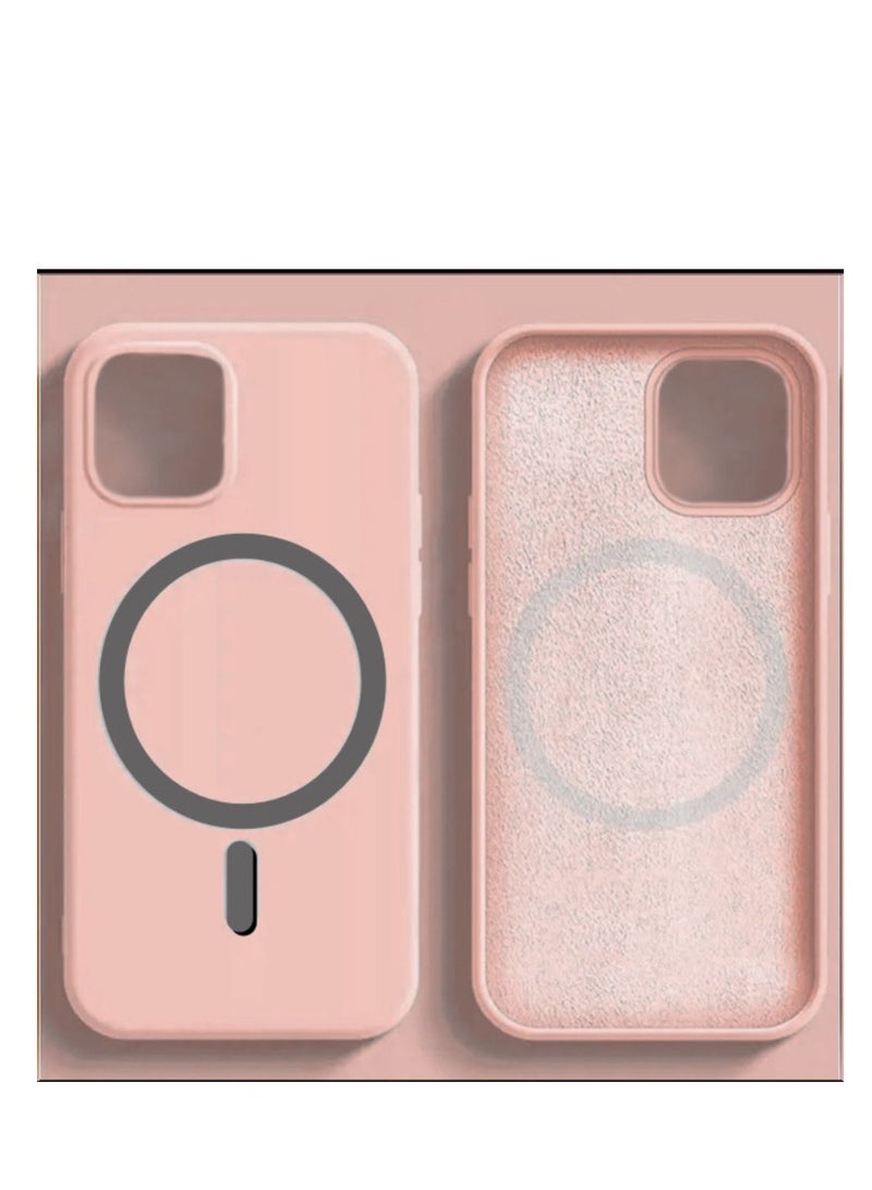 Magsafe phone protection cover magsafe magnet IP 13 PRO MAX nude - Image 1