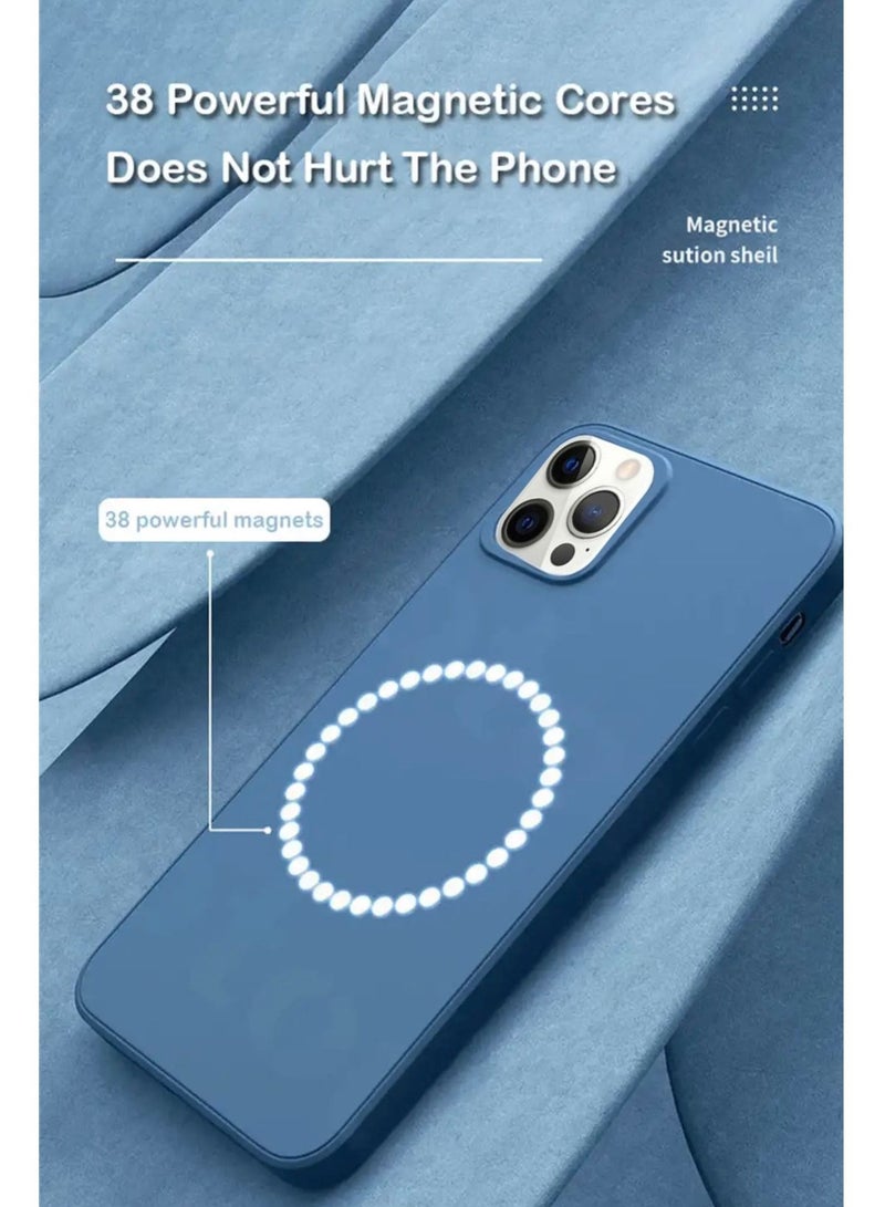 Magsafe phone protection cover magsafe magnet IP 13 PRO MAX nude - Image 4