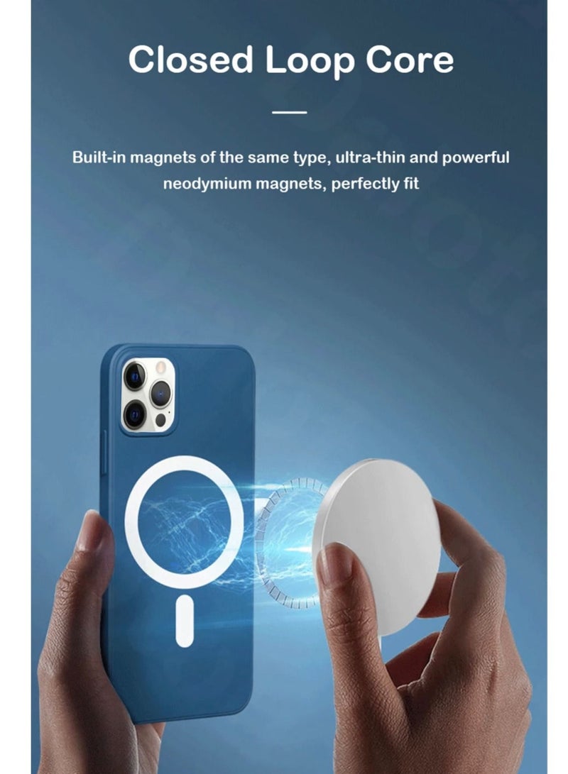 Magsafe phone protection cover magsafe magnet IP 13 PRO MAX nude - Image 3