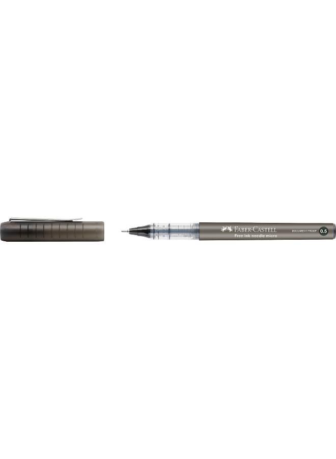 FABER-CASTELL FC Free Ink Roller Needle 0.5mm Black - Image 1