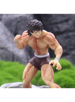 نيبمينينت نموذج تمثال شخصية أنمي هانما يوجيرو، 17 سم مشهد قتال هانما، ديكور سطح المكتب، هدايا للمعجبين  - Image 3