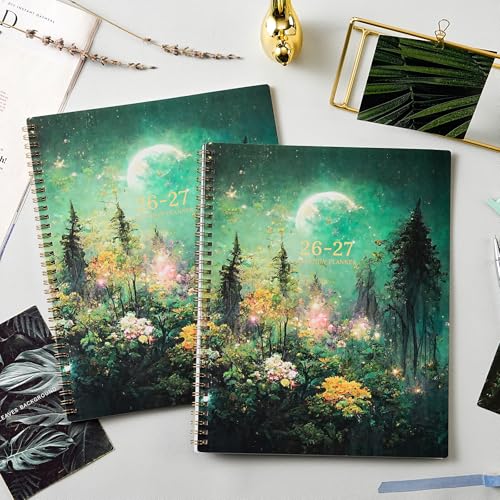 Pinchoco 20262027 Monthly PlannerCalendar Planner 20262027 JUL 2026 DEC 2027 9 x 11 18 Monthly Planners 2627 Monthly Calendar Planner with Spiral Binding Tabs Back Pocket - Image 3