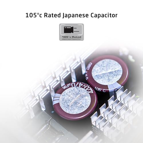 ANT Esports ProLab Design XPower XP-1000 Power Supply Unit|1000w 80+Gold|Fully Modular|Japanese Capacitor|ATX 3.1 PCIE 5.1 Support|450w 12v-2x6 Connector|120mm Hydro Bearing Fan|Black Flat Cables|5 Year Warranty - Image 3
