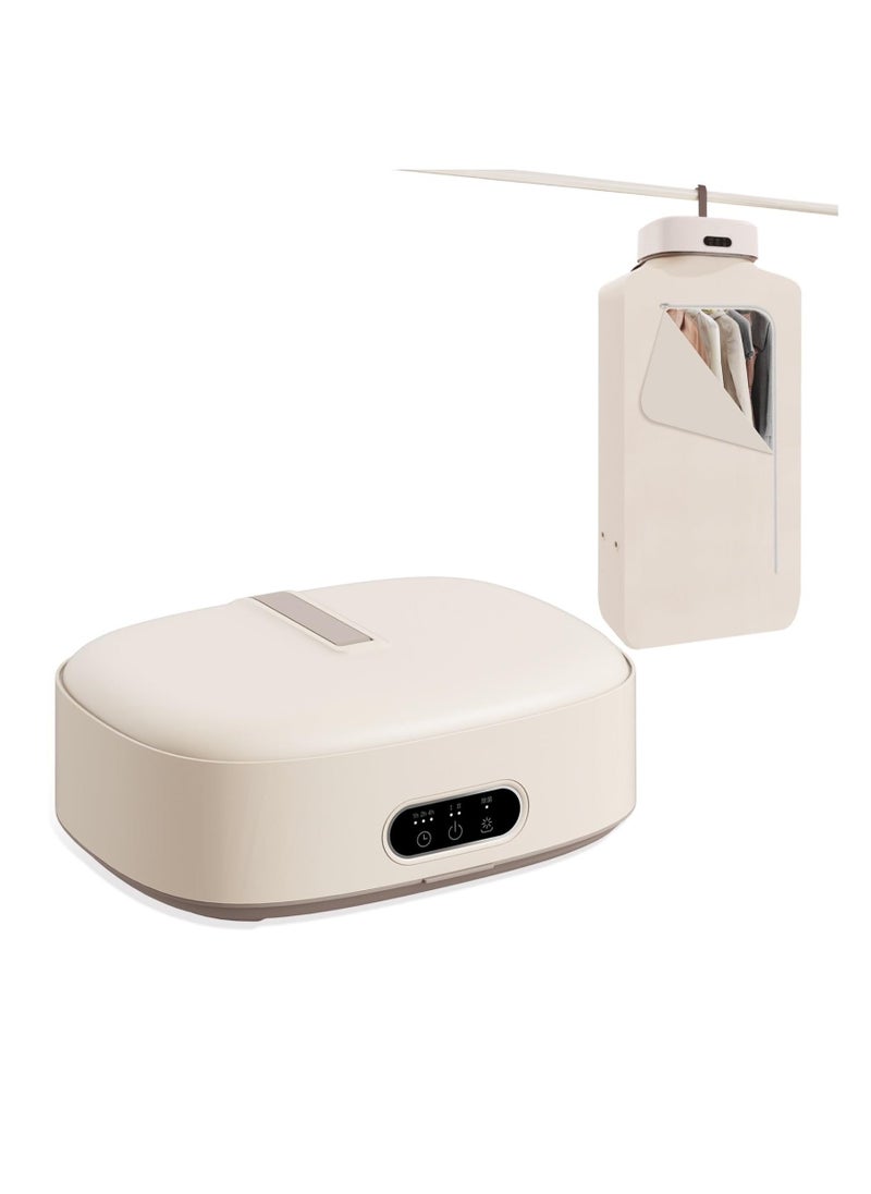 Portable Dryer.mini Dryer Fit Apartment,Travel,Dorm,RV.Portable Dryer Machine For Clothes With Timing Function Equipped,PTC Heating Body.Dryer Bag & Hanger.For Clothes, Underwear,Baby Clothes - Image 1