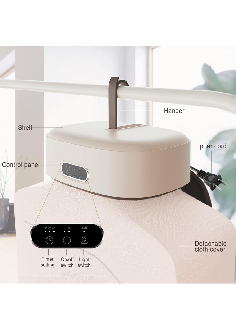 Portable Dryer.mini Dryer Fit Apartment,Travel,Dorm,RV.Portable Dryer Machine For Clothes With Timing Function Equipped,PTC Heating Body.Dryer Bag & Hanger.For Clothes, Underwear,Baby Clothes - Image 3