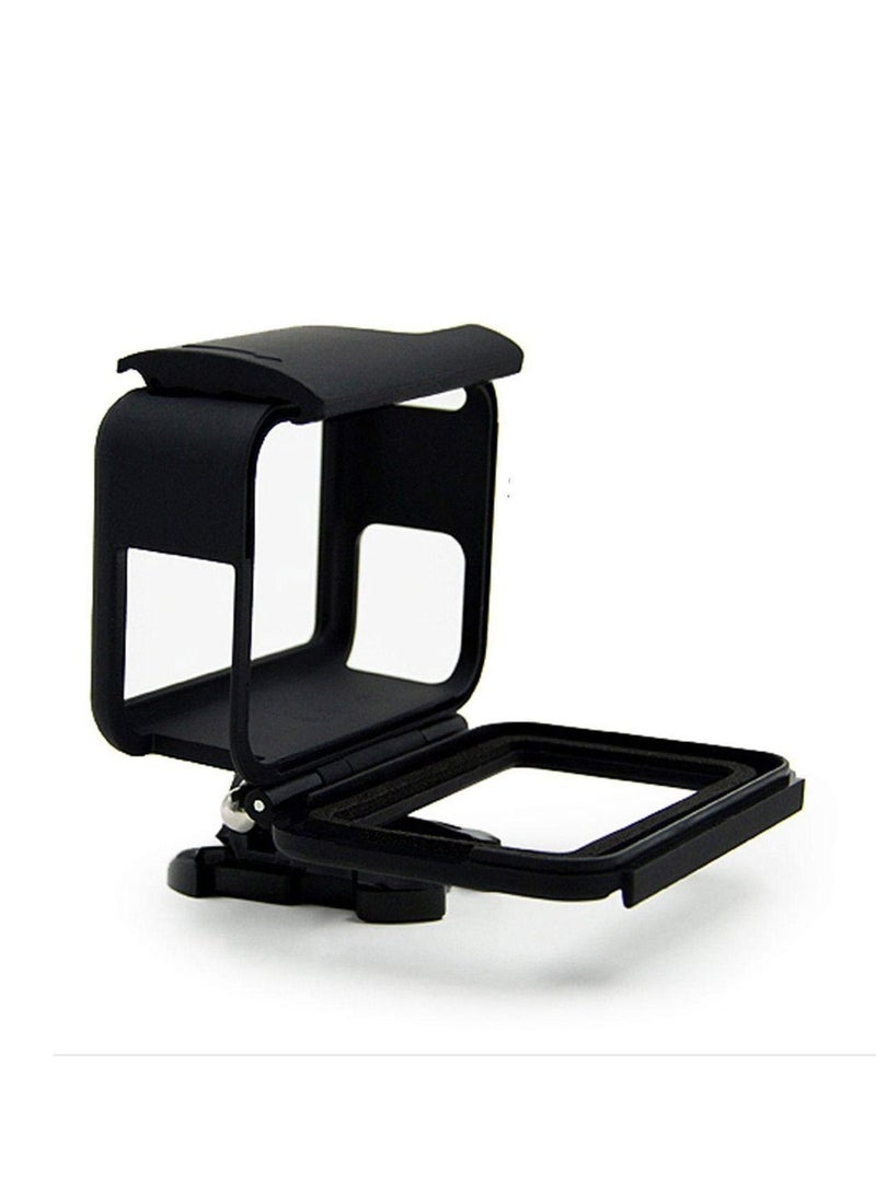 side-opening frame housing case camouflage without side button for gopro hero 5 6 with tripod adapter and screw  - Image 3