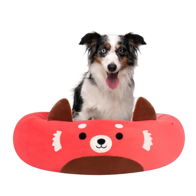 Squishmallows Original 24-Inch Cici The Red Panda Pet Bed - Medium-Sized Ultrasoft Official Plush Pet Bed for Dogs and Cats - Image 1