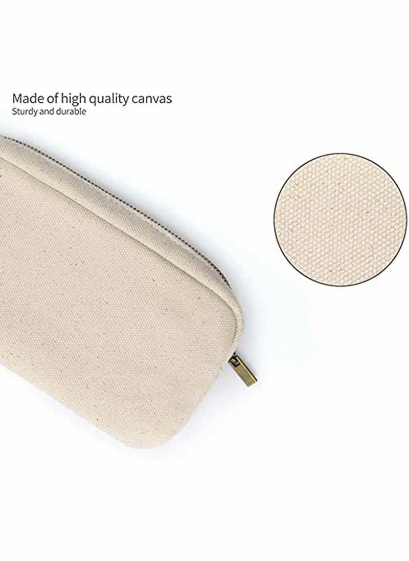 Excefore Student Pencil Case Durable Pencil Case Pouch Coin Pouch Cosmetic Bag  - Image 3