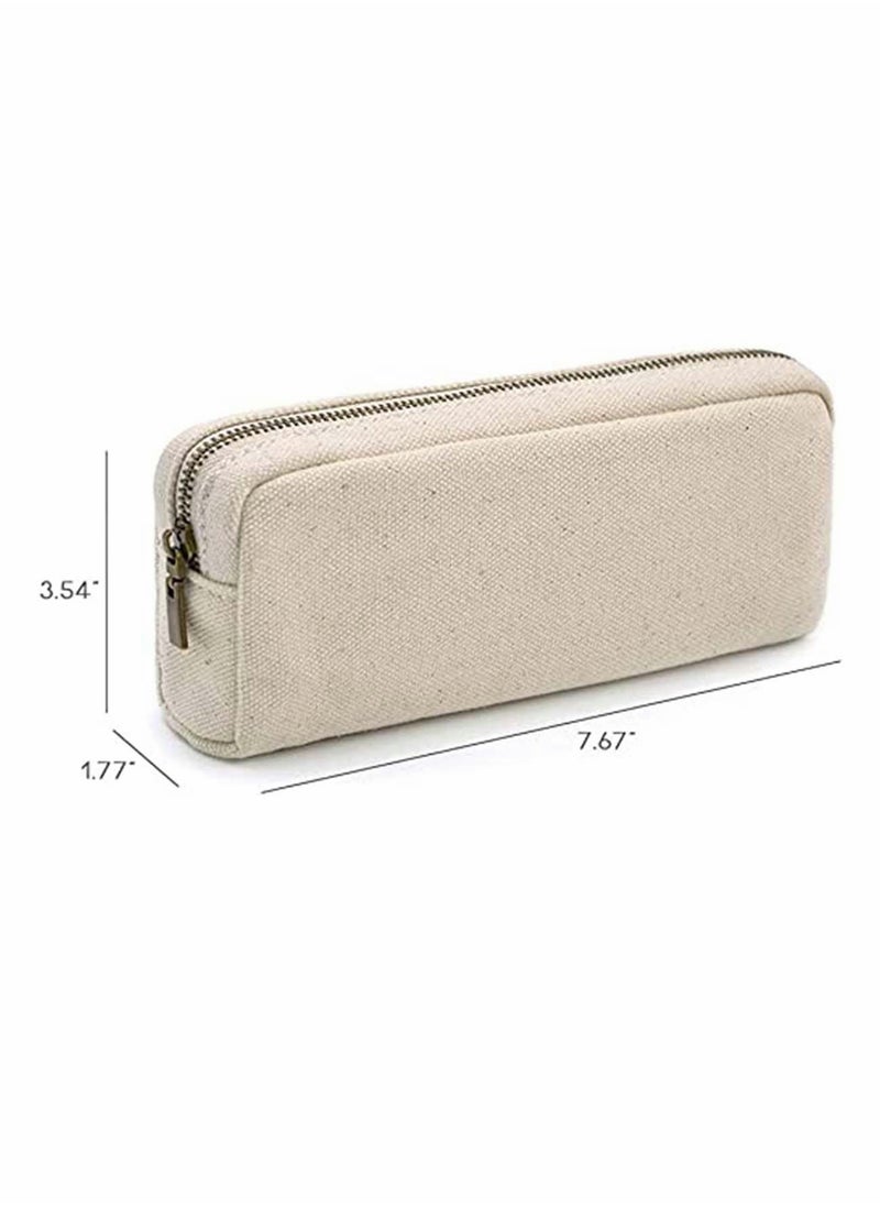 Excefore Student Pencil Case Durable Pencil Case Pouch Coin Pouch Cosmetic Bag  - Image 2
