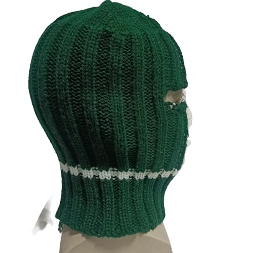 SockFrenzy Crazy Irish Flag Tricolor Balaclava Crochet Hat Music Festival Halloween mask - Image 2