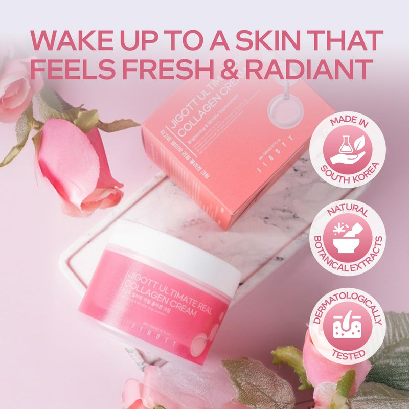 Jigott - Ultimate Real Collagen Cream 5.07 FL OZ/150ml - Image 5