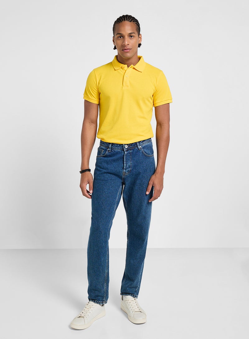 سفنتي فايف تيشيرت بولو أساسي - Image 4