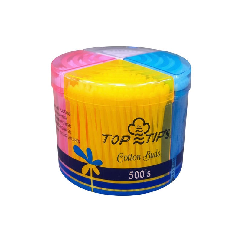 Sector Cotton Buds T125HBC-T4 – Soft Double-Tip Hygienic Ear & Beauty Swabs, 125 Pieces