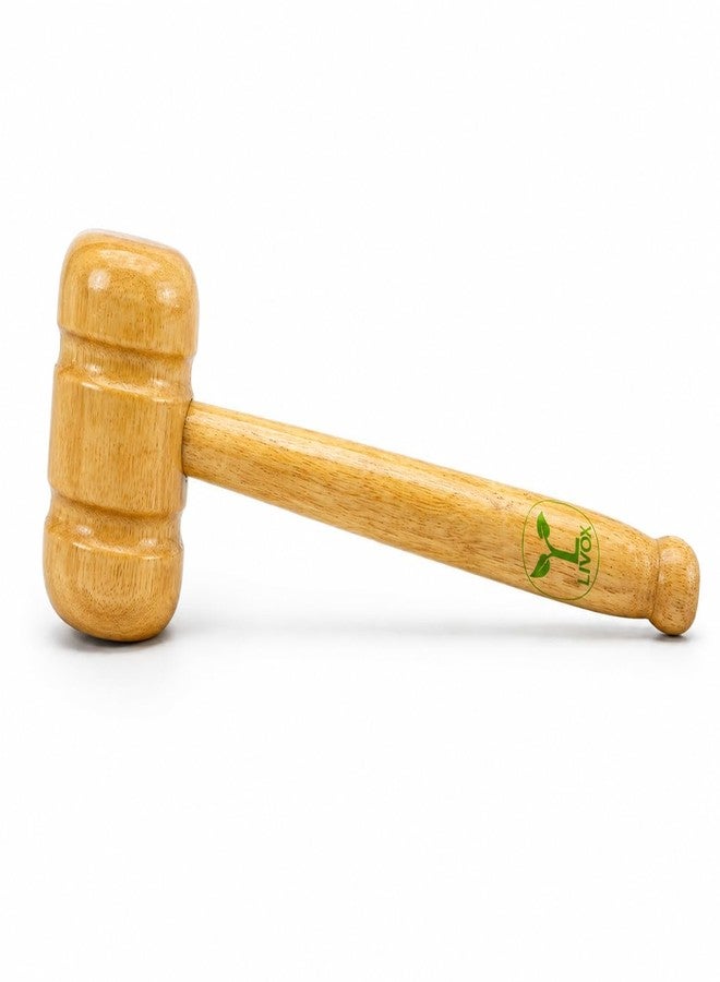 Livox Cricket Bat Double Sided Knocking Wooden Mallet with Cricket Bat Grip and Cone and Linseed Oil 100ml, Pack of 4 - Image 5