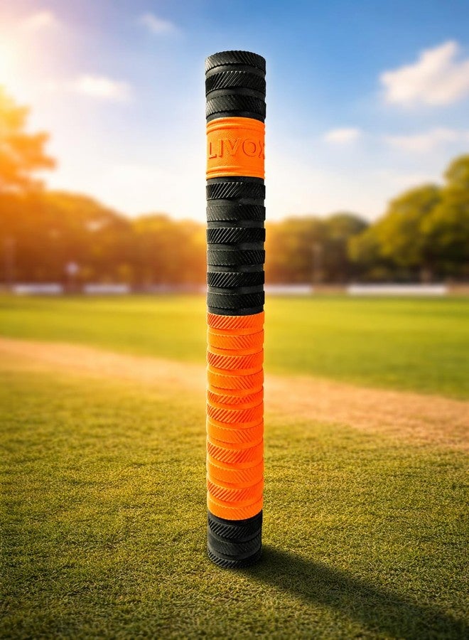 Livox Cricket Bat Double Sided Knocking Wooden Mallet with Cricket Bat Grip and Cone and Linseed Oil 100ml, Pack of 4 - Image 2