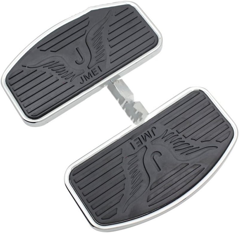 logass Motorcycle Floorboard Front/Rear passenger foot pegs for Honda Magna VF250/VT250/VF750 1994-2013 Yamaha V-STAR DragStar XVS 650 / Virago XV125/250/400 Pair (Reat) - Image 3