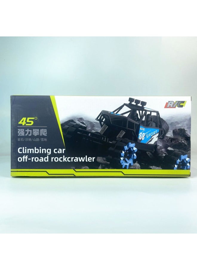 Generic Children's Electric Wireless Four-way Remote Control Car Off-road Vehicle Climbing Car Boy 4 Toy Car Model Gift-Color:9966-2 Four-way Shock-free Off-road Vehicle [not Charged]]  - Image 5