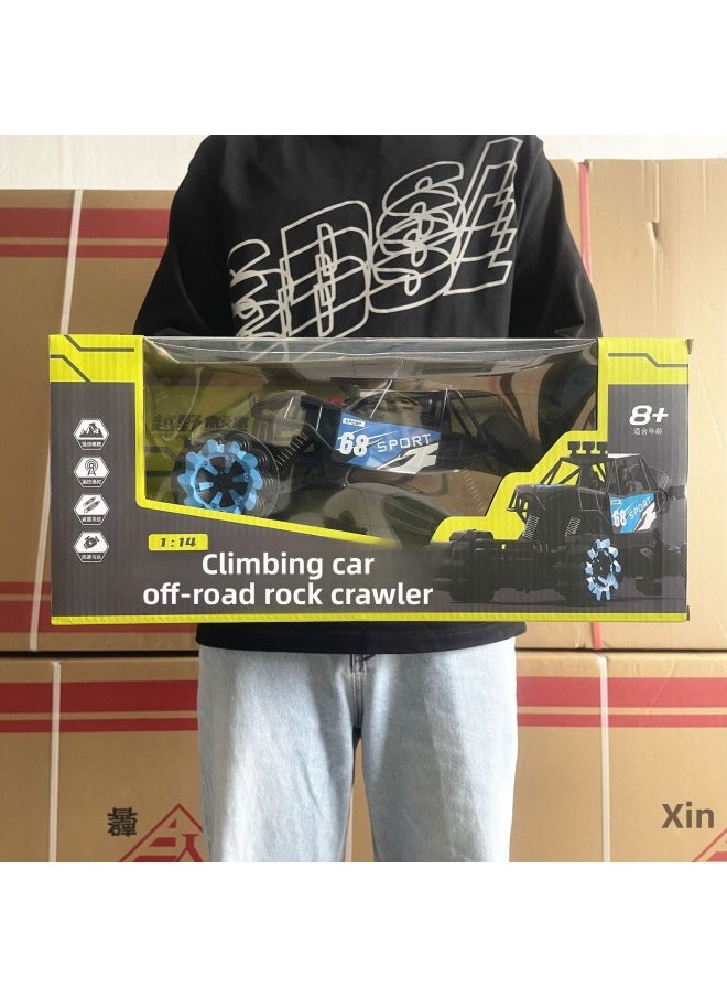 Generic Children's Electric Wireless Four-way Remote Control Car Off-road Vehicle Climbing Car Boy 4 Toy Car Model Gift-Color:9966-2 Four-way Shock-free Off-road Vehicle [not Charged]]  - Image 2