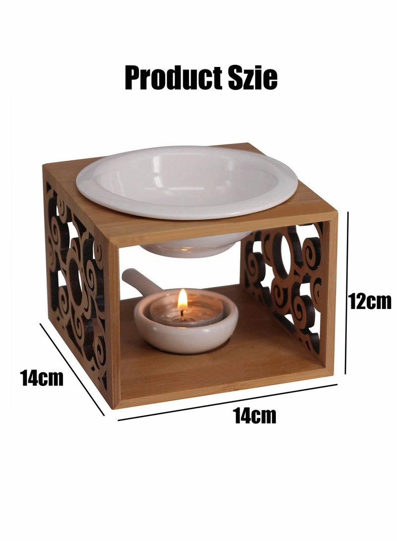 Ceramic Bowl Aroma Diffuser for Relaxation and Home Fragrance - Image 3