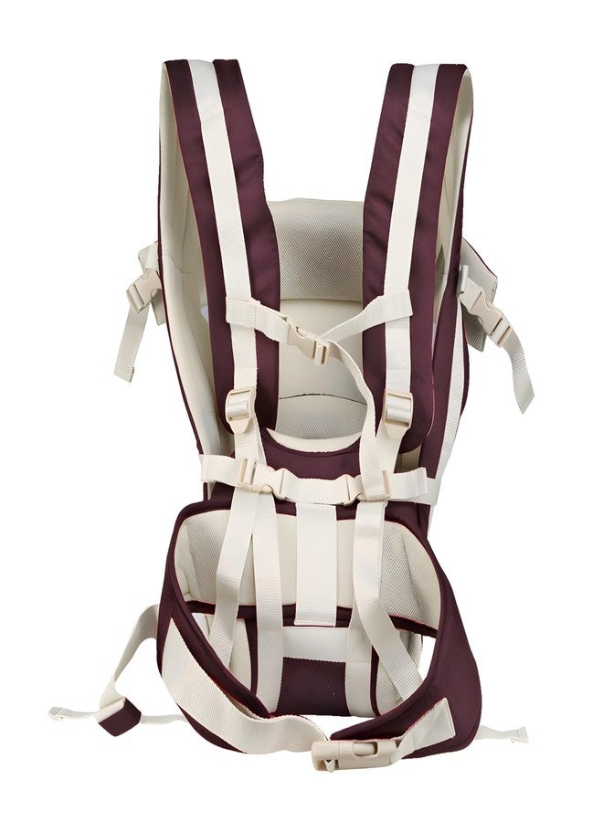 Everstep Bag/Adjustable Hands Free 4 in 1 Baby/Baby sefty Belt/Child Safety Strip/Baby Sling Carrier Bag/Baby Back Carrier Bag Front Carry Facing (Purple) - Image 3