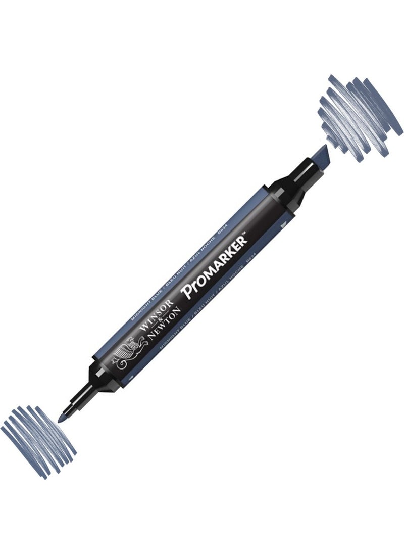 Winsor Newton - Winsor Newton Letraset Promarker Pen B624 Midnight Blue - Image 1