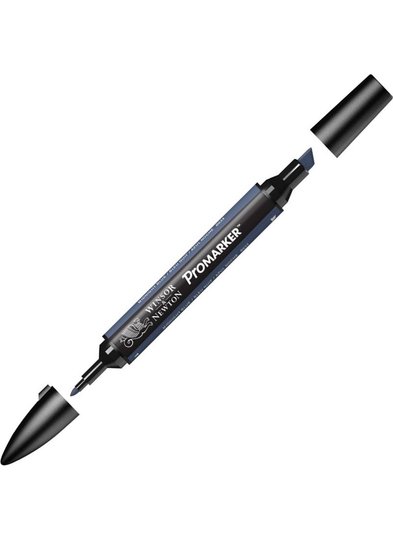 Winsor Newton - Winsor Newton Letraset Promarker Pen B624 Midnight Blue - Image 1