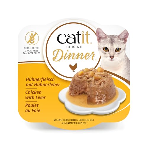 Catit Chicken Dinner with Liver & Sweet Potato – Hydrating and Healthy Wet Cat Food for Cats of All Ages - Image 1