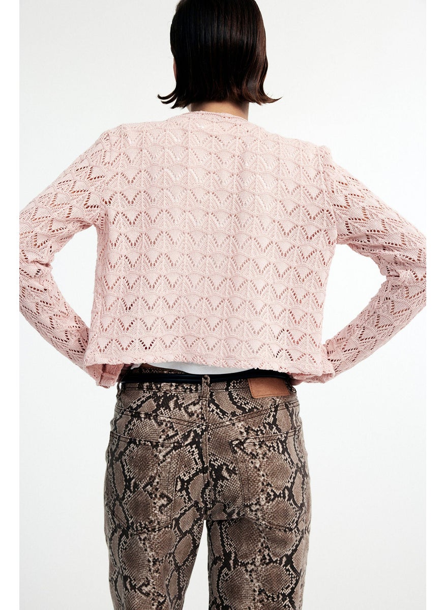 H&M Pointelle-Knit Cardigan  - Image 2