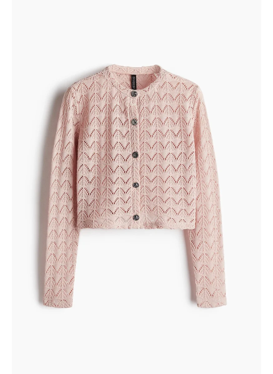 اتش اند ام Pointelle-Knit Cardigan