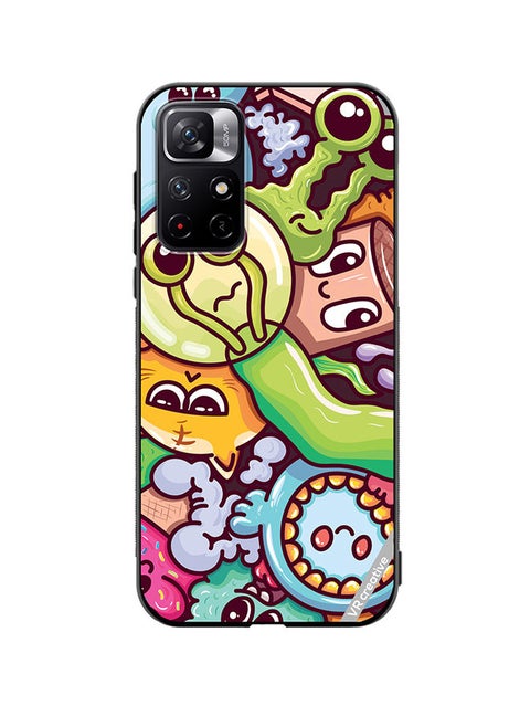 Protective Case Cover For Xiaomi Redmi Note 11T 5G Graphitti Design Multicolour