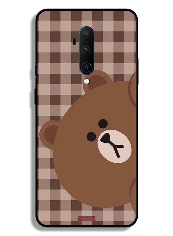 Tolwak OnePlus 7T Pro Protective Case Cover Teddy Bear - Image 2