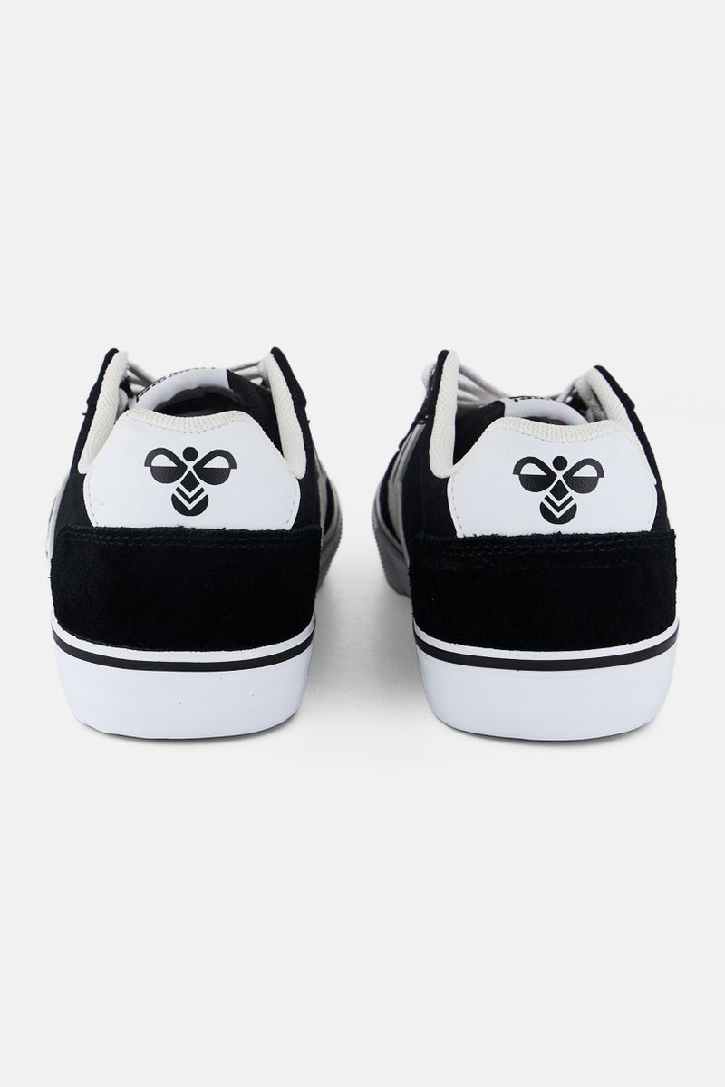 Hummel أحذية أطفال أولاد ستاديل منخفضة مزودة بأربطة للخارج، سوداء - Image 3