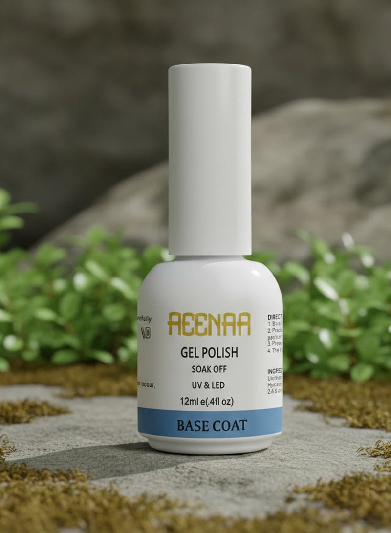 AEENAA Gel Nail Polish Top Coat And Base Coat Soak off UV LED - Image 2