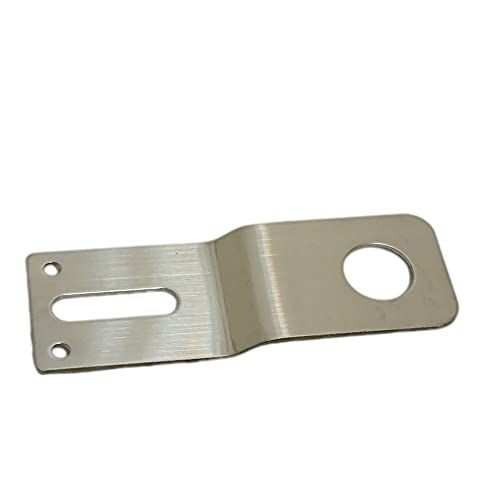 UngSung Fender Mount Antenna Bracket 3/4 inches Hole 2.0mm Thickness Stainless Steel Plate for CB UHF VHF Ham NMO Antenna Mount Between Vehicle Hood and Fender - Image 1