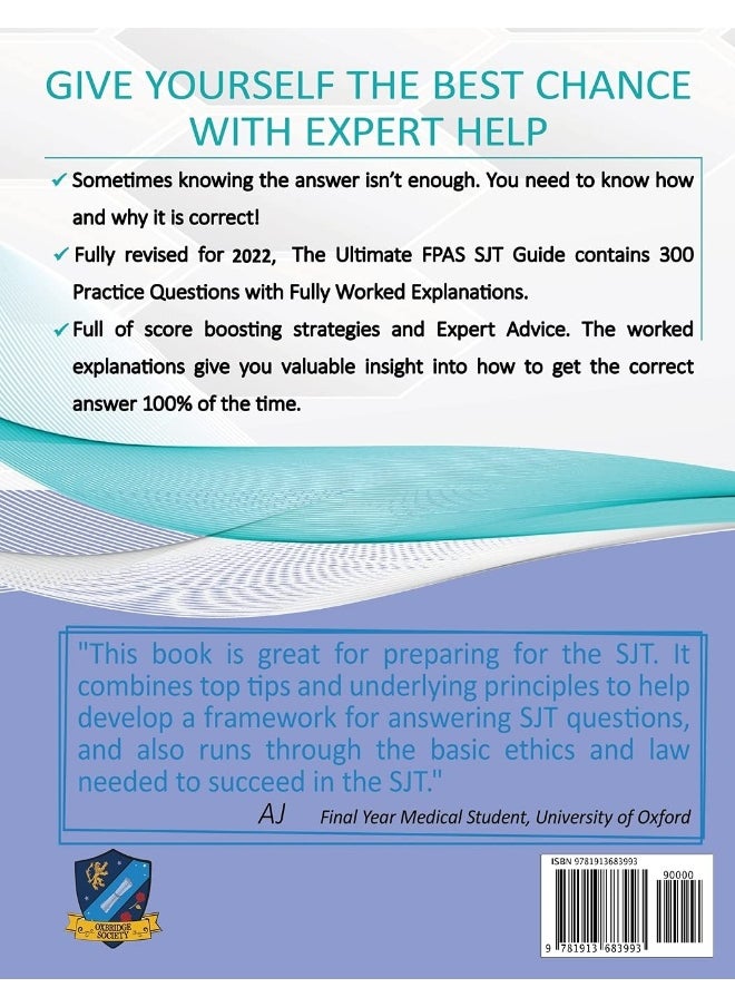 null - The Ultimate FPAS SJT Guide: 300 Practice Questions, Expert Advice, and Score Boosting Strategies for the NS Foundation Programme Situational Judgement Test - Image 1