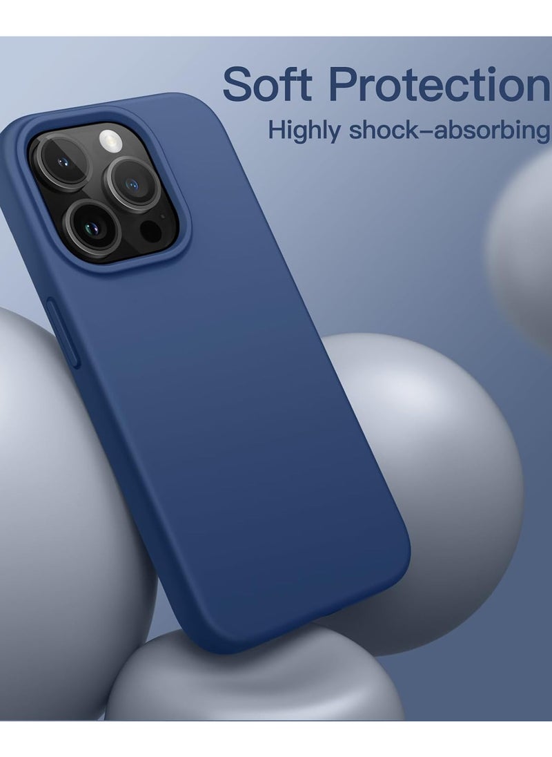 Generic - iPhone 14 pro Case Upgrade Defender Silicone Cover ShockProof Anti-Scratch Protective Phone Case (BLUE) - Image 1