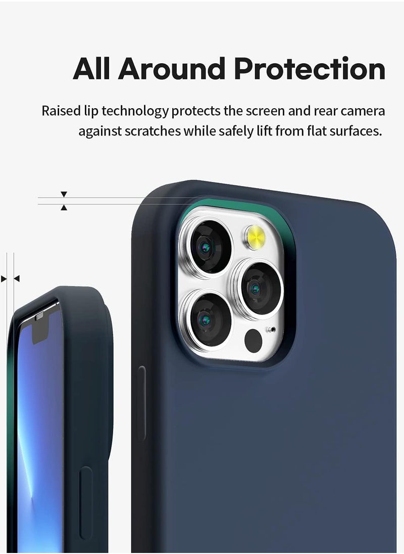 Generic - iPhone 14 pro Case Upgrade Defender Silicone Cover ShockProof Anti-Scratch Protective Phone Case (BLUE) - Image 1