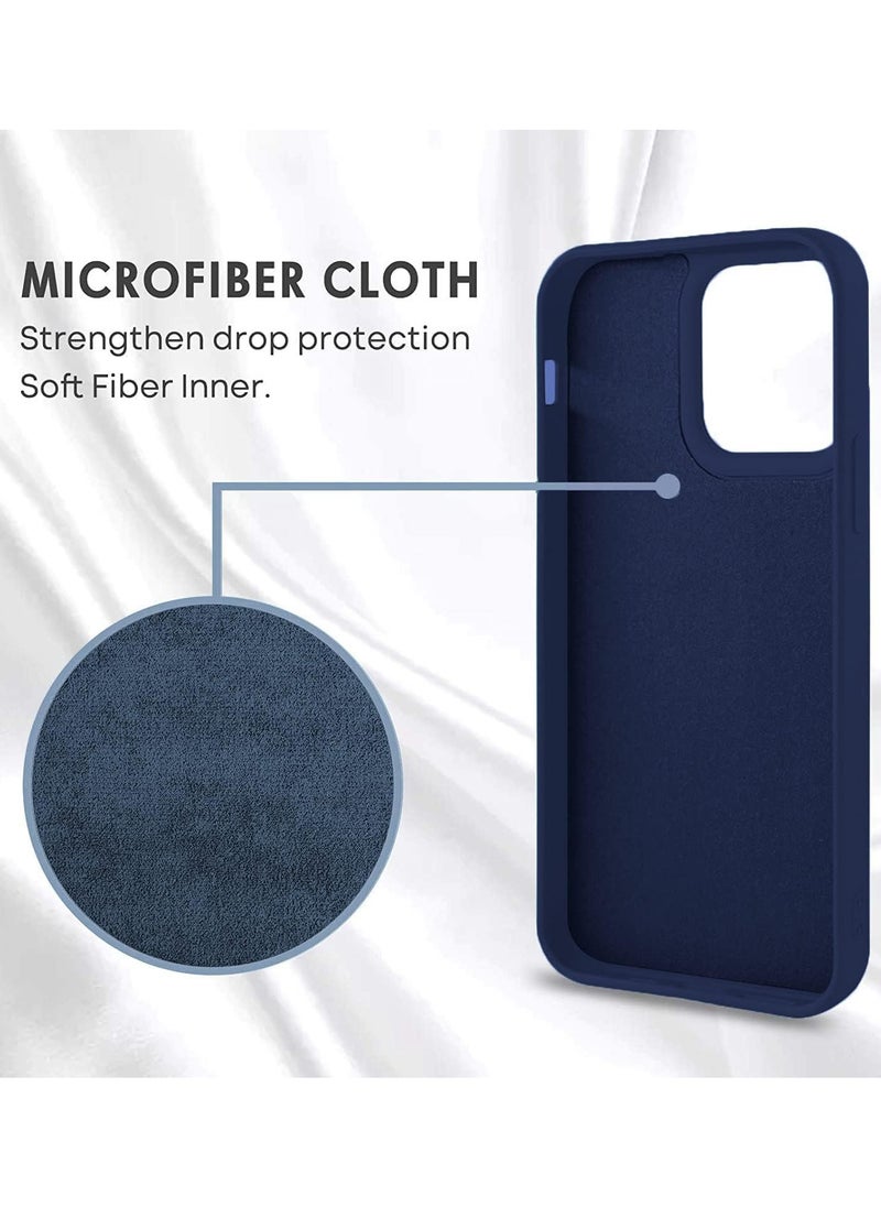 Generic - iPhone 14 pro Case Upgrade Defender Silicone Cover ShockProof Anti-Scratch Protective Phone Case (BLUE) - Image 1