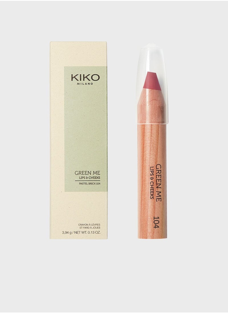 KIKO MILANO Green Me Lips & Cheeks 104  - Image 3