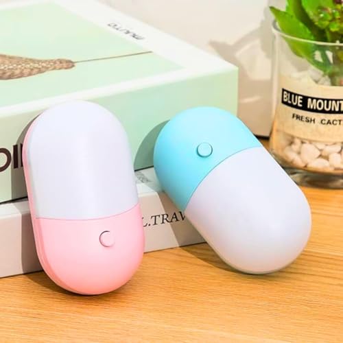 Chocozone 2 Color Light Changable Night Lamp for Room Plug in Night Light for Bedroom Night Lamp for Kids Room - Image 4