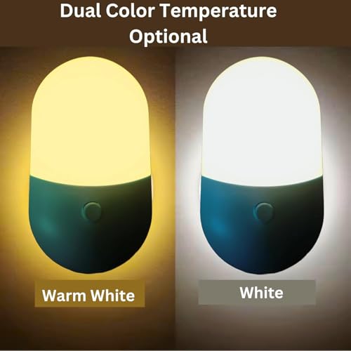 Chocozone 2 Color Light Changable Night Lamp for Room Plug in Night Light for Bedroom Night Lamp for Kids Room - Image 5