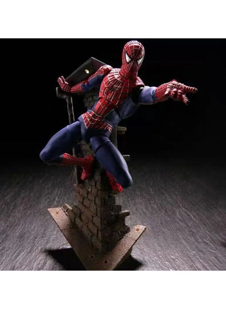 عام سلسلة أعجوبة ، شخصية ، بيتر باركر الرجل العنكبوت ياماغوتشي الرجل العنكبوت ، وحدة نموذج الشكل للجماهير والأصدقاء (15 سم) - Image 1